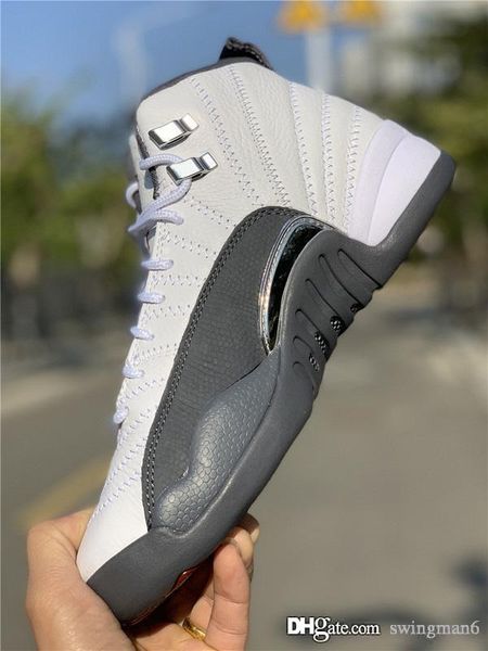 2019 est sale air authentic 12 dark grey white basketball shoes retro real carbon fiber 12s men sports sneakers 130690-160 with box
2019 est sale air authentic 12 dark grey white basketball shoes retro real carbon fiber 12s men sports sneakers 130690-160 with box