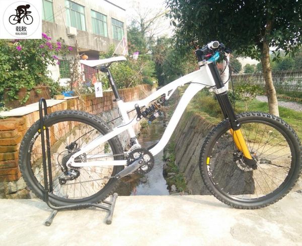 kalosse m370 20x110mm full suspension bike dh,/am/fr alloy 190mm travel ,26*2.35inch 27 speed
kalosse m370 20x110mm full suspension bike dh,/am/fr alloy 190mm travel ,26*2.35inch 27 speed