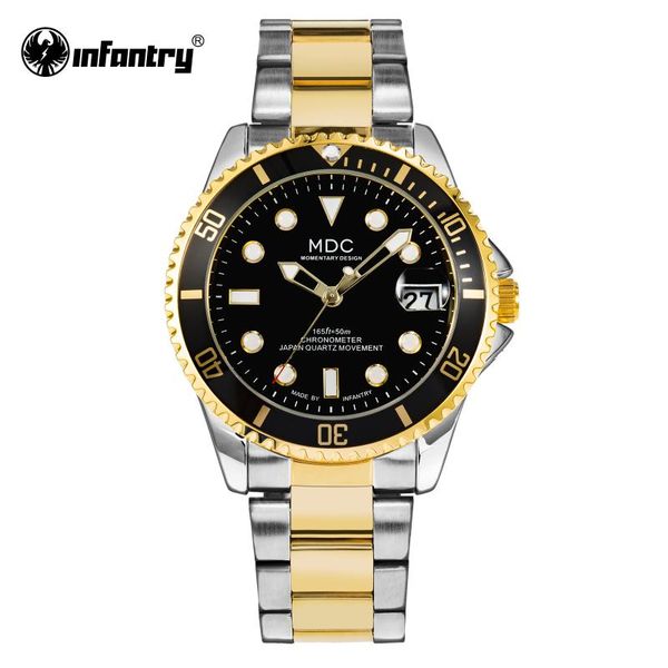 mdc watch men sport army watches for men luminous gold stainless steel mens watches relogio masculino, Slivery;brown
mdc watch men sport army watches for men luminous gold stainless steel mens watches relogio masculino, Slivery;brown