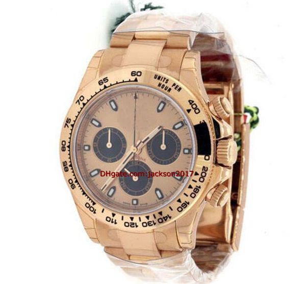 christmas gift wristwatches watch 116505 gold 40mm bracelet rose dial unworn, Slivery;brown
christmas gift wristwatches watch 116505 gold 40mm bracelet rose dial unworn, Slivery;brown