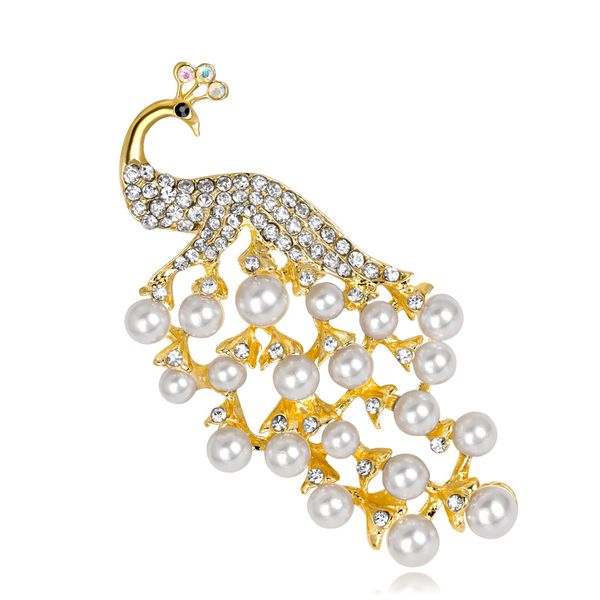 wholesale animal brooch - rhinestone pearl peacock animal brooch pins for women girls wedding party ing, Gray
wholesale animal brooch - rhinestone pearl peacock animal brooch pins for women girls wedding party ing, Gray