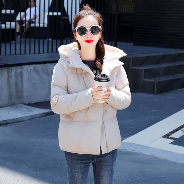 liva girl 2019 new autumn winter jacket hooded women coat loose cotton-padded short jackets female parka warm casual overcoat, Black
liva girl 2019 new autumn winter jacket hooded women coat loose cotton-padded short jackets female parka warm casual overcoat, Black