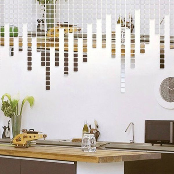 100 pcs/lot square acrylic mirrored decorative sticker wall art diy decoration mirror wall stickers for kids rooms home decor
100 pcs/lot square acrylic mirrored decorative sticker wall art diy decoration mirror wall stickers for kids rooms home decor