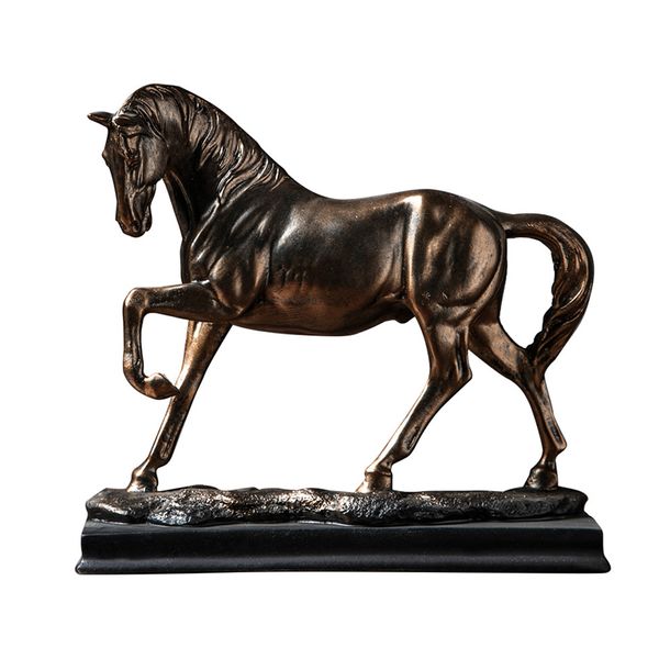 antique horse sculpture cooper horse model fengshui statue figurine home decoration accessories living room business gifts 
antique horse sculpture cooper horse model fengshui statue figurine home decoration accessories living room business gifts