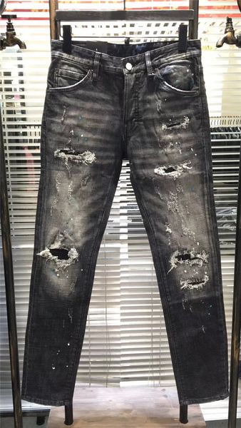 items men jeans fashion designers design distressed ripped jeans motorcycle hip hop paint hole jeans trouser size 28-38, Blue
items men jeans fashion designers design distressed ripped jeans motorcycle hip hop paint hole jeans trouser size 28-38, Blue