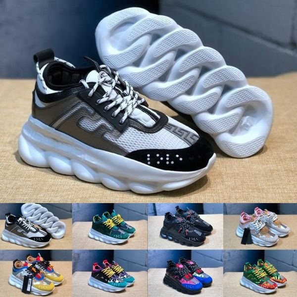 With box chain reaction ca ual de igner hoe men women 2019 fa hion di trict medu a link embo ed ole trainer me h up 5 5 11
With box chain reaction ca ual de igner hoe men women 2019 fa hion di trict medu a link embo ed ole trainer me h up 5 5 11