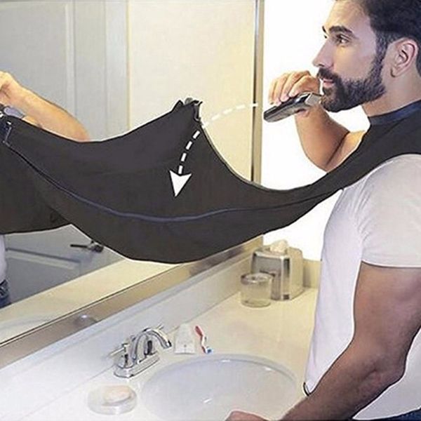 compact waterproof beard shave apron solid color men household bathroom beard trimming apron hair for electric shaver
compact waterproof beard shave apron solid color men household bathroom beard trimming apron hair for electric shaver