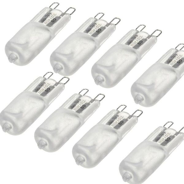 10 pieces warm white matte g9 2800k-3000k halogen lamp about life hours 40w 50.000 f7k6
10 pieces warm white matte g9 2800k-3000k halogen lamp about life hours 40w 50.000 f7k6