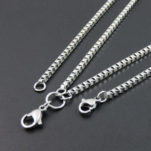2/2.4/3.0mm 55cm-90cm 316l stainless steel chain necklace for glass floating memory charm locket pendant box rolo chain necklace, Silver
2/2.4/3.0mm 55cm-90cm 316l stainless steel chain necklace for glass floating memory charm locket pendant box rolo chain necklace, Silver