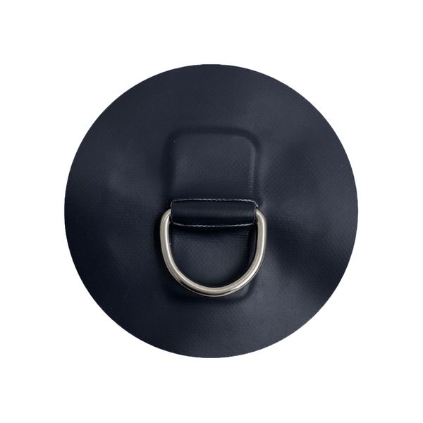 stainless steel d-ring pad patch for pvc inflatable boat raft canoe dinghy kayak - black
stainless steel d-ring pad patch for pvc inflatable boat raft canoe dinghy kayak - black