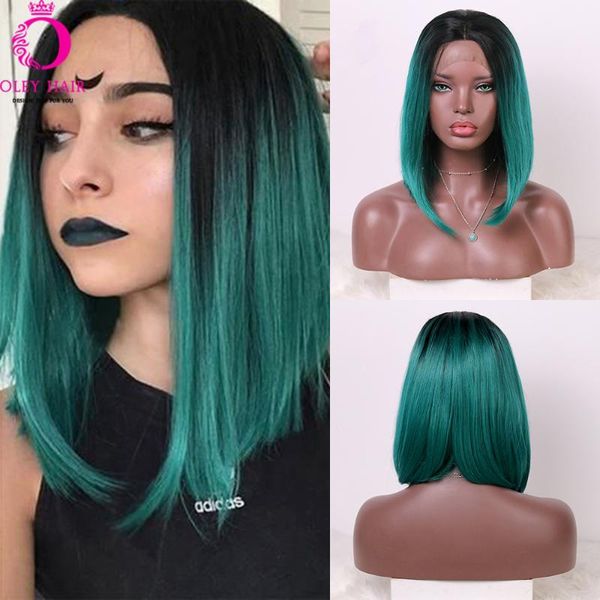 oley hair short bob green wig with black root synthetic lace front wig glueless middle part gray pink ombre wigs for black women
oley hair short bob green wig with black root synthetic lace front wig glueless middle part gray pink ombre wigs for black women