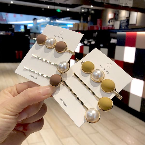3pcs/set simulated pearl hair pins accessories women barrettes resin round gold hairgrip clip headpiece for girls head jewelry, Golden;white
3pcs/set simulated pearl hair pins accessories women barrettes resin round gold hairgrip clip headpiece for girls head jewelry, Golden;white
