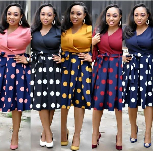 2019 new spring elegent fashion style african women printing plus size polyester dress l-3xl mx200518, Black;gray
2019 new spring elegent fashion style african women printing plus size polyester dress l-3xl mx200518, Black;gray