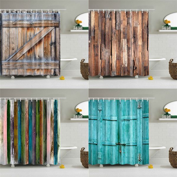 wooden door printed shower curtain waterproof screen polyester bath curtains decoration sets in the bathroom with 12 hooks
wooden door printed shower curtain waterproof screen polyester bath curtains decoration sets in the bathroom with 12 hooks