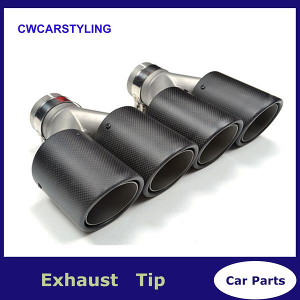 1pcs dual ak carbon fiber + stainless steel exhaust tip exhaust pipe muffler masilver tip
1pcs dual ak carbon fiber + stainless steel exhaust tip exhaust pipe muffler masilver tip