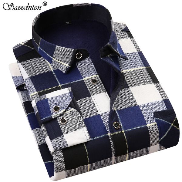 2020 new winter warm shirt plus velvet thickening fashion print plaid shirt long sleeve men's brand dress size l~5xl, White;black
2020 new winter warm shirt plus velvet thickening fashion print plaid shirt long sleeve men's brand dress size l~5xl, White;black
