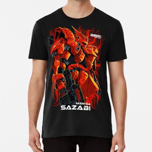 sazabi t shirt, White;black