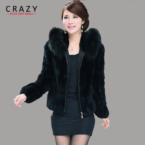 women's fur & faux 2021 women plus size xxl 3xl 4xl 5xl short design artificial coat with collar ladies coats, Black
women's fur & faux 2021 women plus size xxl 3xl 4xl 5xl short design artificial coat with collar ladies coats, Black