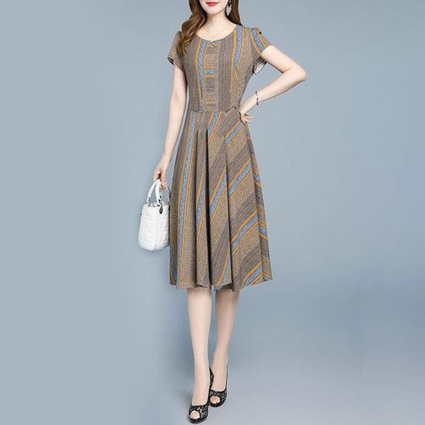 women's dress holiday party printed fashion evening short sleeve sundress slim fit ladies a-line dresses, Black;gray
women's dress holiday party printed fashion evening short sleeve sundress slim fit ladies a-line dresses, Black;gray