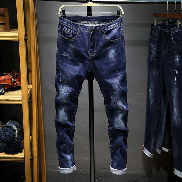 2019 new men's regular jeans smart casual jeans regular straight elasticity fabric long trousers work suit blue male,tn8189
2019 new men's regular jeans smart casual jeans regular straight elasticity fabric long trousers work suit blue male,tn8189