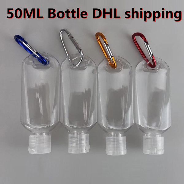 50ml пустые бутылки многоразовых с кольцом для ключей крюка прозрачных пластика дезинфицирующее бутылок для путешествий на складе
50ml пустые бутылки многоразовых с кольцом для ключей крюка прозрачных пластика дезинфицирующее бутылок для путешествий на складе