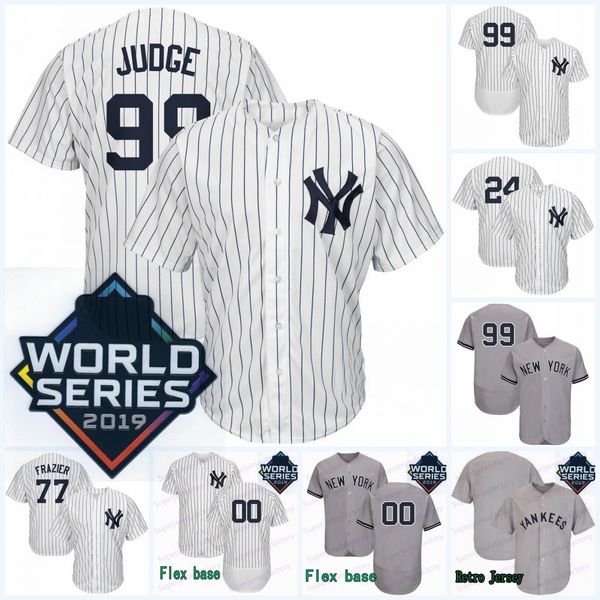99 Aaron Judge 2019 World Series Patch Jerseys Gary Sanchez Didi Gregorius Luke Voit DJ LeMahieu Brett Gardner Baseball Jersey
99 Aaron Judge 2019 World Series Patch Jerseys Gary Sanchez Didi Gregorius Luke Voit DJ LeMahieu Brett Gardner Baseball Jersey