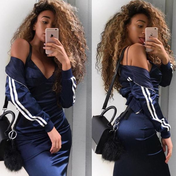 Wholesale 2018 Self-cultivation Ribbon Lady Sweat Suits Fashion Comfortable Leisure Women Tracksuit Personality Sport Women 2 Piece Outfit
Wholesale 2018 Self-cultivation Ribbon Lady Sweat Suits Fashion Comfortable Leisure Women Tracksuit Personality Sport Women 2 Piece Outfit