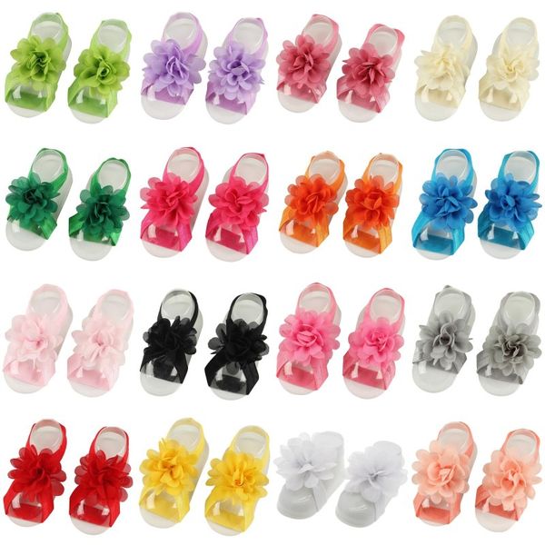 newborn baby chiffon flower sandals footwear shoes cover barefoot ties infant girl kids first walker shoes pgraphy props 16 colors
newborn baby chiffon flower sandals footwear shoes cover barefoot ties infant girl kids first walker shoes pgraphy props 16 colors
