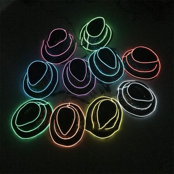popular men's gift led lighting bright el light line hat stage dress up neon bright hat christmas wedding party multi-color optional
popular men's gift led lighting bright el light line hat stage dress up neon bright hat christmas wedding party multi-color optional