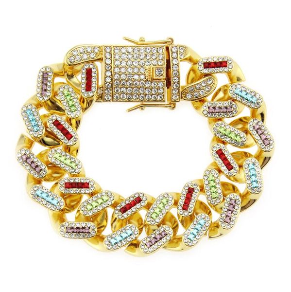 hip hop water diamond set men's cool bracelet 6 kinds personality jewelry gold silvery bracelet accessories ing, Black
hip hop water diamond set men's cool bracelet 6 kinds personality jewelry gold silvery bracelet accessories ing, Black