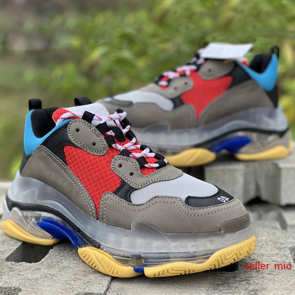 2019 luxury paris triple s 17fw clunky sneakers blue red crystal calssic fashion designer mens women casual dad running shoe
2019 luxury paris triple s 17fw clunky sneakers blue red crystal calssic fashion designer mens women casual dad running shoe
