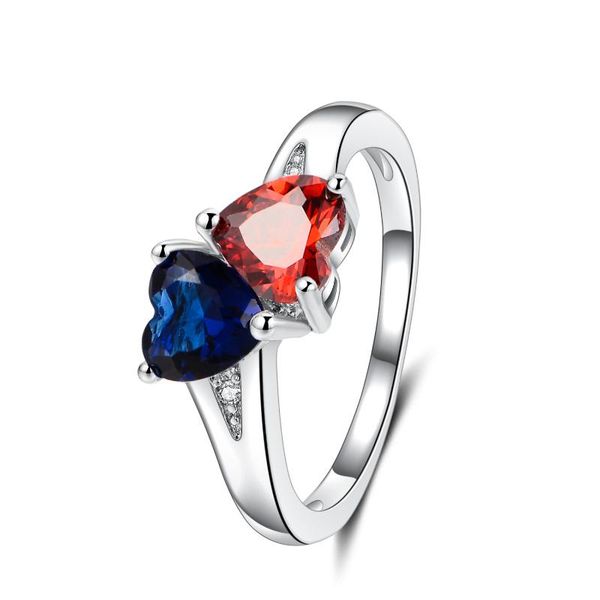cluster rings hainon love silver color for women heart wedding drop pink red blue ring jewelry, Golden;silver
cluster rings hainon love silver color for women heart wedding drop pink red blue ring jewelry, Golden;silver