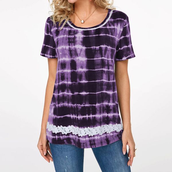 women's t-shirt bigsweety 2021 fashion female women o-neck short sleeve summer casual print lace patchwork loose tee 4 color, White
women's t-shirt bigsweety 2021 fashion female women o-neck short sleeve summer casual print lace patchwork loose tee 4 color, White