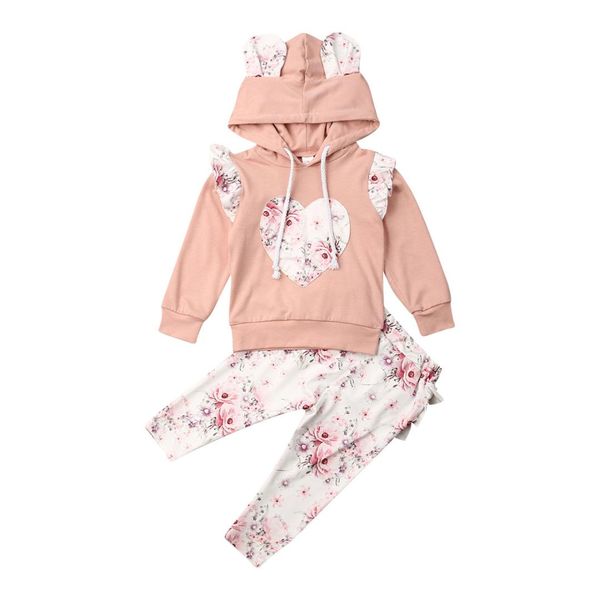 2019 autumn 2pcs newborn infant baby girl 3d ear hoodies sweatshirt ruffle pants new kids girls clothes outfit set 0-24m, White
2019 autumn 2pcs newborn infant baby girl 3d ear hoodies sweatshirt ruffle pants new kids girls clothes outfit set 0-24m, White