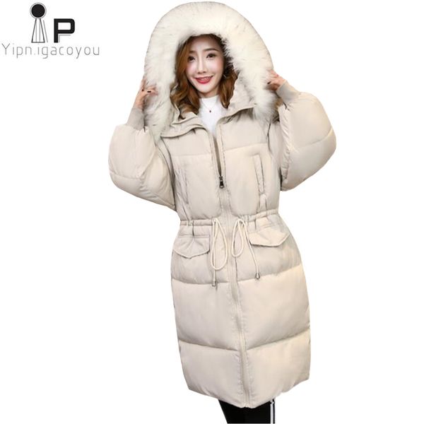 winter parka women's down jacket korean fashion new fur collar hooded thicken warm black long coat overcoat loose ladies jacket
winter parka women's down jacket korean fashion new fur collar hooded thicken warm black long coat overcoat loose ladies jacket