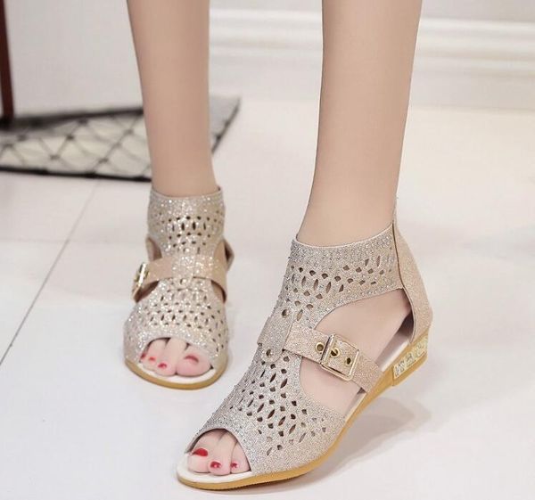 high heel sandal women sandal retro wedges gladiator shoes woman shoes hollow leather summer casual womens sandals, Black
high heel sandal women sandal retro wedges gladiator shoes woman shoes hollow leather summer casual womens sandals, Black