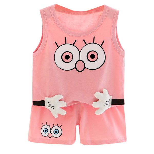 new summer baby girls clothes children boys cotton cartoon vest shorts 2pcs/sets toddler fashion costume infant kids tracksuits, White
new summer baby girls clothes children boys cotton cartoon vest shorts 2pcs/sets toddler fashion costume infant kids tracksuits, White