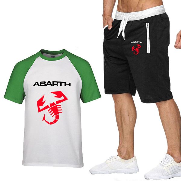 men's short sleeve for abarth car summer casual cotton crew neck mens t-shirt+pants suit 2pcs z
men's short sleeve for abarth car summer casual cotton crew neck mens t-shirt+pants suit 2pcs z