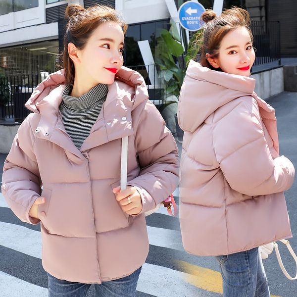 short hooded bakery winter down coat jacket student thick warm slim casaco feminino abrigos mujer invierno 2018 wadded parkas 02, Black
short hooded bakery winter down coat jacket student thick warm slim casaco feminino abrigos mujer invierno 2018 wadded parkas 02, Black