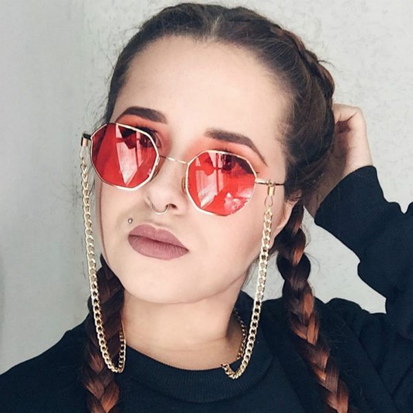 trendy hip hop punk style women double-breasted anti-slip chain male sunglasses holder eyewear chain straps cordon gafas
trendy hip hop punk style women double-breasted anti-slip chain male sunglasses holder eyewear chain straps cordon gafas