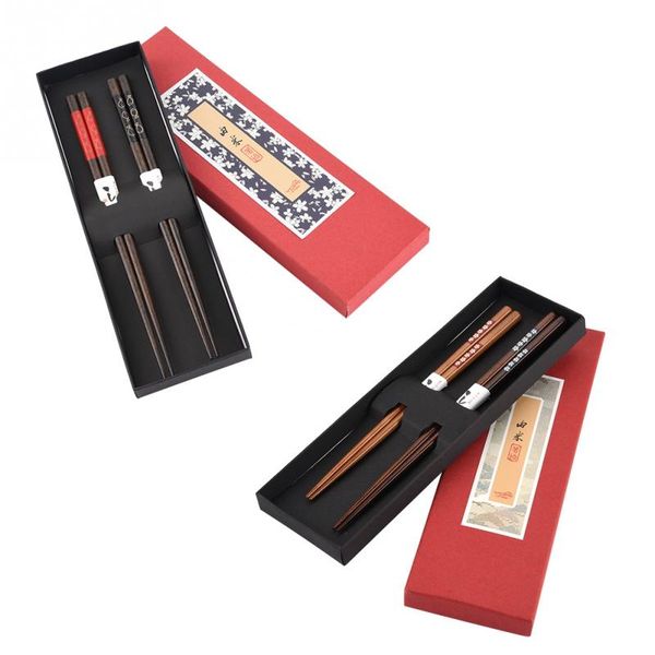 couple wooden chopsticks set household hotel natural wood japanese style lover gift 2 pair/set
couple wooden chopsticks set household hotel natural wood japanese style lover gift 2 pair/set