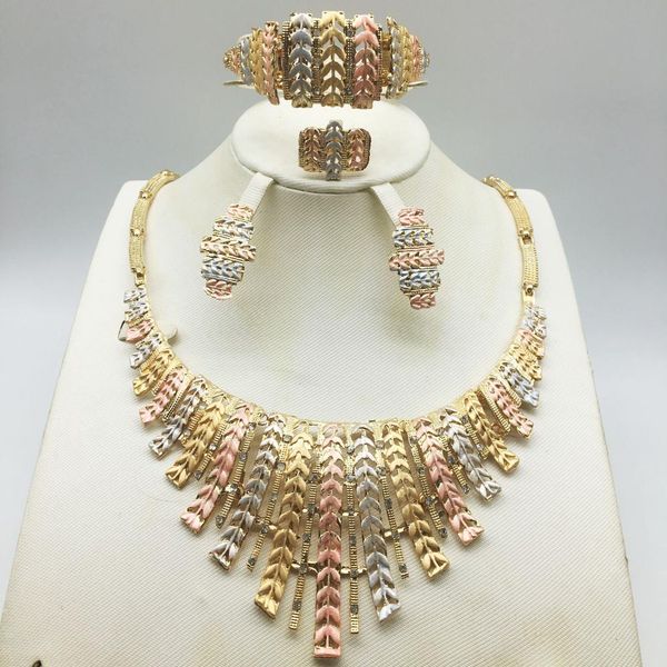 new fashion bridal jewelry sets dubai gold-color costume big jewelry set design nigerian wedding african beads sets, Silver
new fashion bridal jewelry sets dubai gold-color costume big jewelry set design nigerian wedding african beads sets, Silver