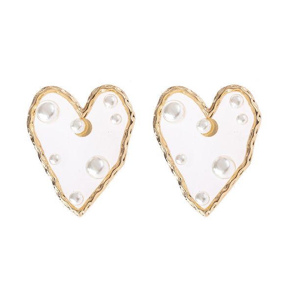 fashion loving heart transparent alloy resin pearl ear studs earring women girls hearts hoop earrings designer jewelry wedding gifts, Golden;silver
fashion loving heart transparent alloy resin pearl ear studs earring women girls hearts hoop earrings designer jewelry wedding gifts, Golden;silver