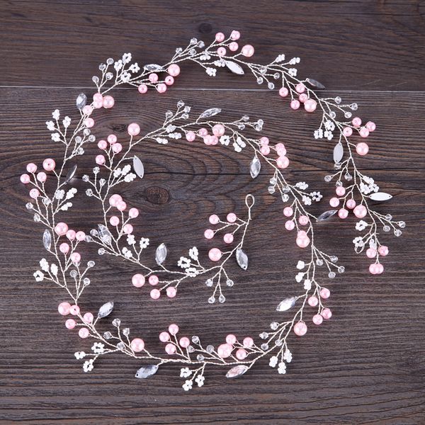 98cm pink pearl headbands for wedding bride long hair jewelry headbands rhinestone tiara hair accessories high quality, Golden;white
98cm pink pearl headbands for wedding bride long hair jewelry headbands rhinestone tiara hair accessories high quality, Golden;white