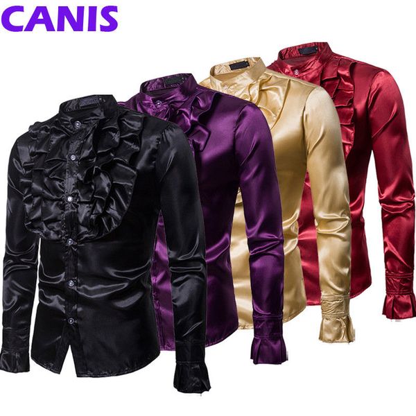 new luxury shirts mens casual formal slim fit shirt men stylish shirts nightclubs party s l xl xxl, White;black
new luxury shirts mens casual formal slim fit shirt men stylish shirts nightclubs party s l xl xxl, White;black