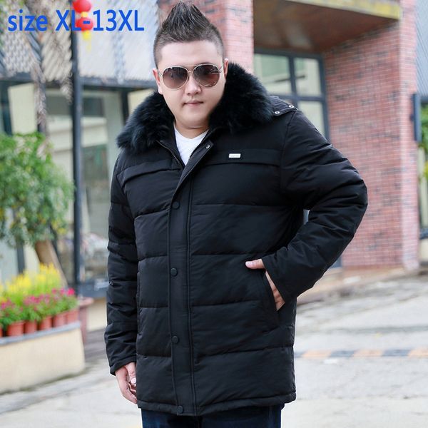 men's down & parkas fashion super large casual warm thick with hood fur collar loose jacket men coat size -11xl12xl13xl, Black
men's down & parkas fashion super large casual warm thick with hood fur collar loose jacket men coat size -11xl12xl13xl, Black