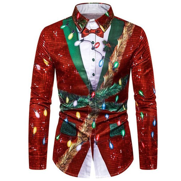 christmas shirt long sleeve fake two pieces men clothes casual snowflakes christmas deer printed shirt new year party, White;black
christmas shirt long sleeve fake two pieces men clothes casual snowflakes christmas deer printed shirt new year party, White;black