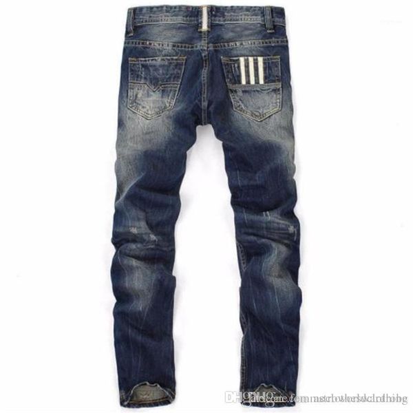 pants mid waist holes mens trousers male clothing straight ripped mens designer jeans striped print regular long, Blue
pants mid waist holes mens trousers male clothing straight ripped mens designer jeans striped print regular long, Blue
