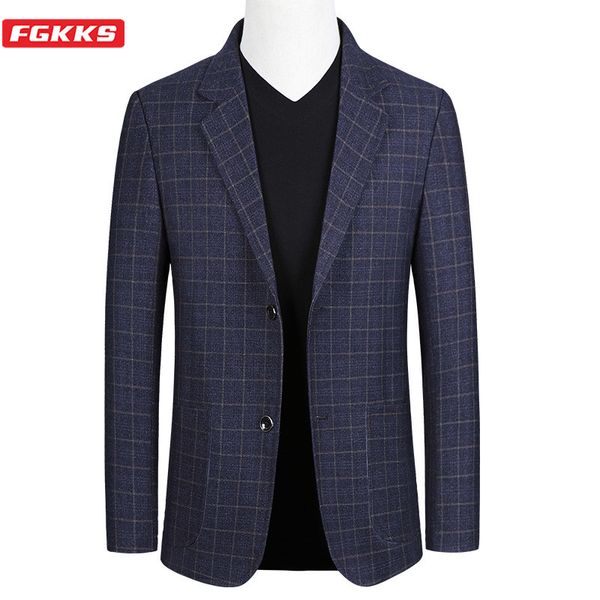 fgkks brand men fashion blazers spring autumn new men's slim fit trend wild suit jacket casual blazer male, White;black
fgkks brand men fashion blazers spring autumn new men's slim fit trend wild suit jacket casual blazer male, White;black