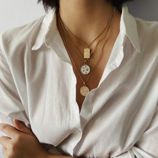 new hip hop love heart cross flower portrait pendant necklace layered long chain personalized necklace for women fashion gift, Silver
new hip hop love heart cross flower portrait pendant necklace layered long chain personalized necklace for women fashion gift, Silver